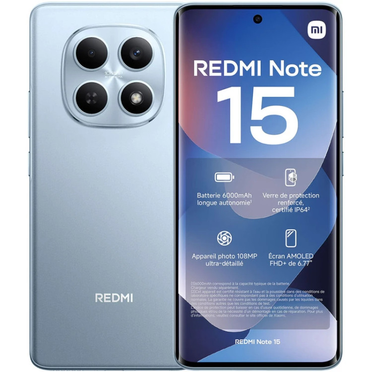 گوشی موبایل شیائومی مدل Redmi Note 15 4G دو سیم کارت ظرفیت 256 گیگابایت و رم 8 گیگابایت سبز