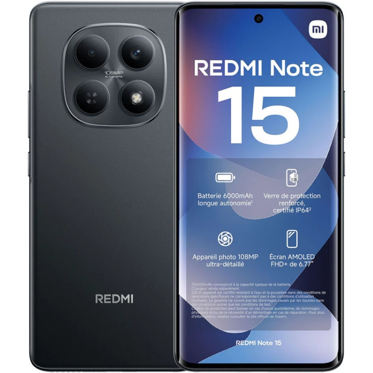 گوشی موبایل شیائومی مدل Redmi Note 15 4G دو سیم کارت ظرفیت 256 گیگابایت و رم 8 گیگابایت سبز