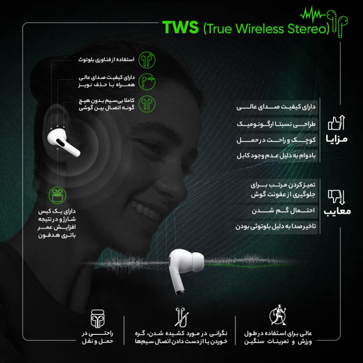 هدفون بی سیم awei مدل T36