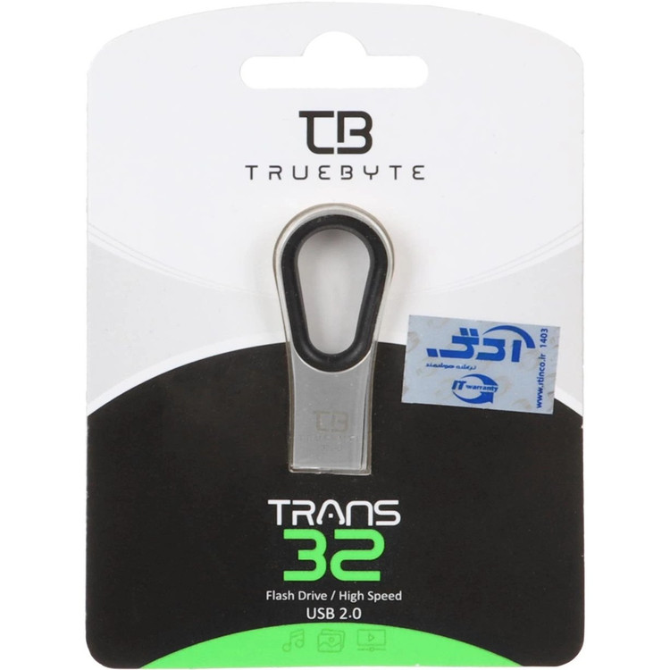 فلش مموری تروبایت مدل TRANS ظرفیت 32 گیگابایت با رابط USB 2.0