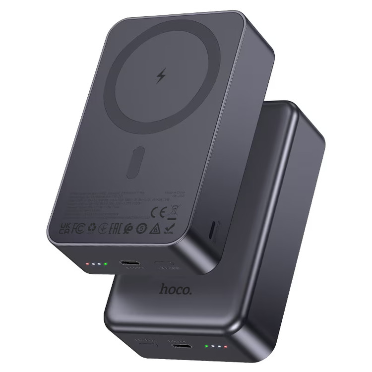 پاوربانک مشکی هوکو Hoco مدل J160B ظرفیت 20000 میلی آمپر ساعت