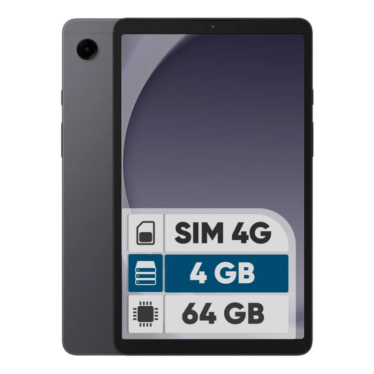 تبلت ۸.۷ اینچ سامسونگ مدل Galaxy Tab A9-4G ظرفیت 64 گیگابایت و رم 4 گیگابایت open box