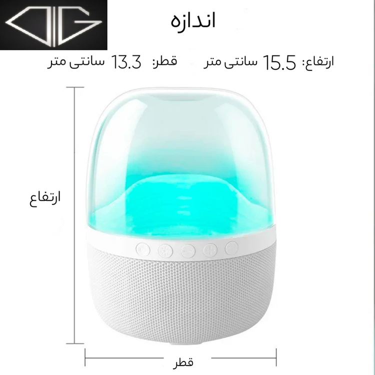 اسپیکر بلوتوثی قابل حمل تی اند جی مدل TG-325
