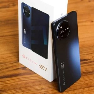 گوشی موبایل Elevia مدل E1 (RAM 8+8) ظرفیت 256GB - سرمه ای (به همراه شارژر 30W و محافظ صفحه نمایش)