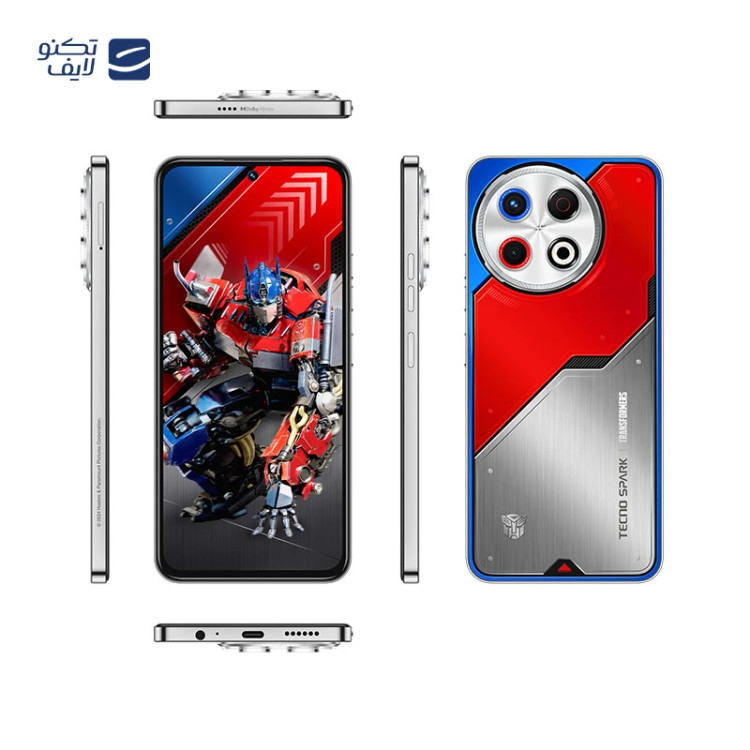 گوشی تکنو Spark 30 Pro | حافظه 256 رم 8 گیگابایت